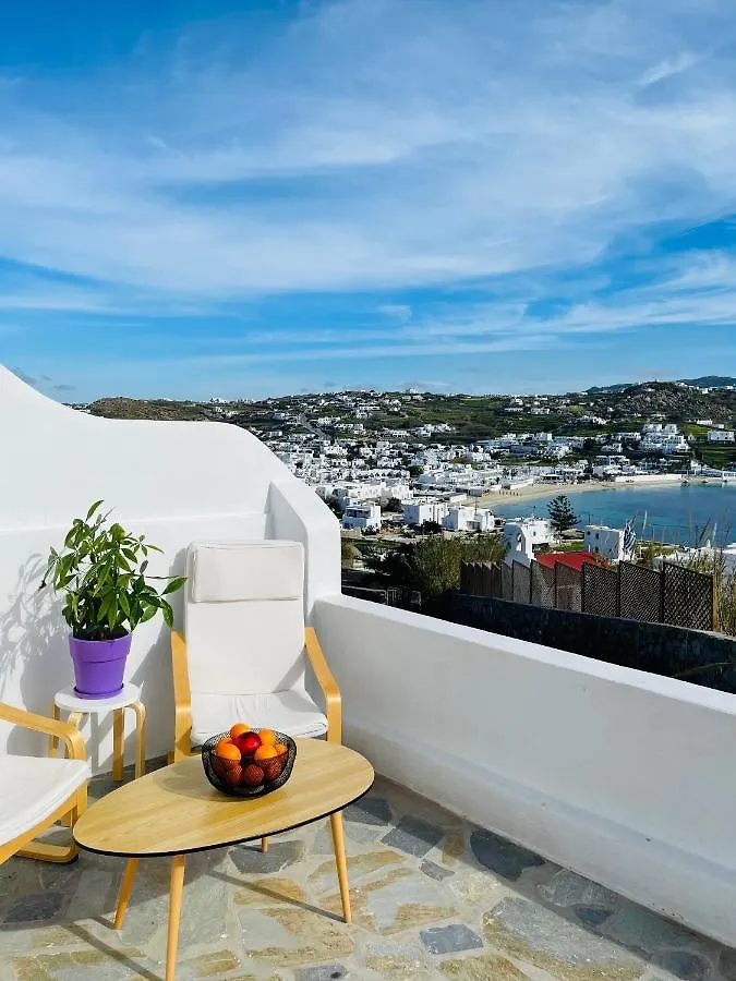 Villa Modern Cycladic Sea View House Ornos  0*, Ornos (Mykonos)