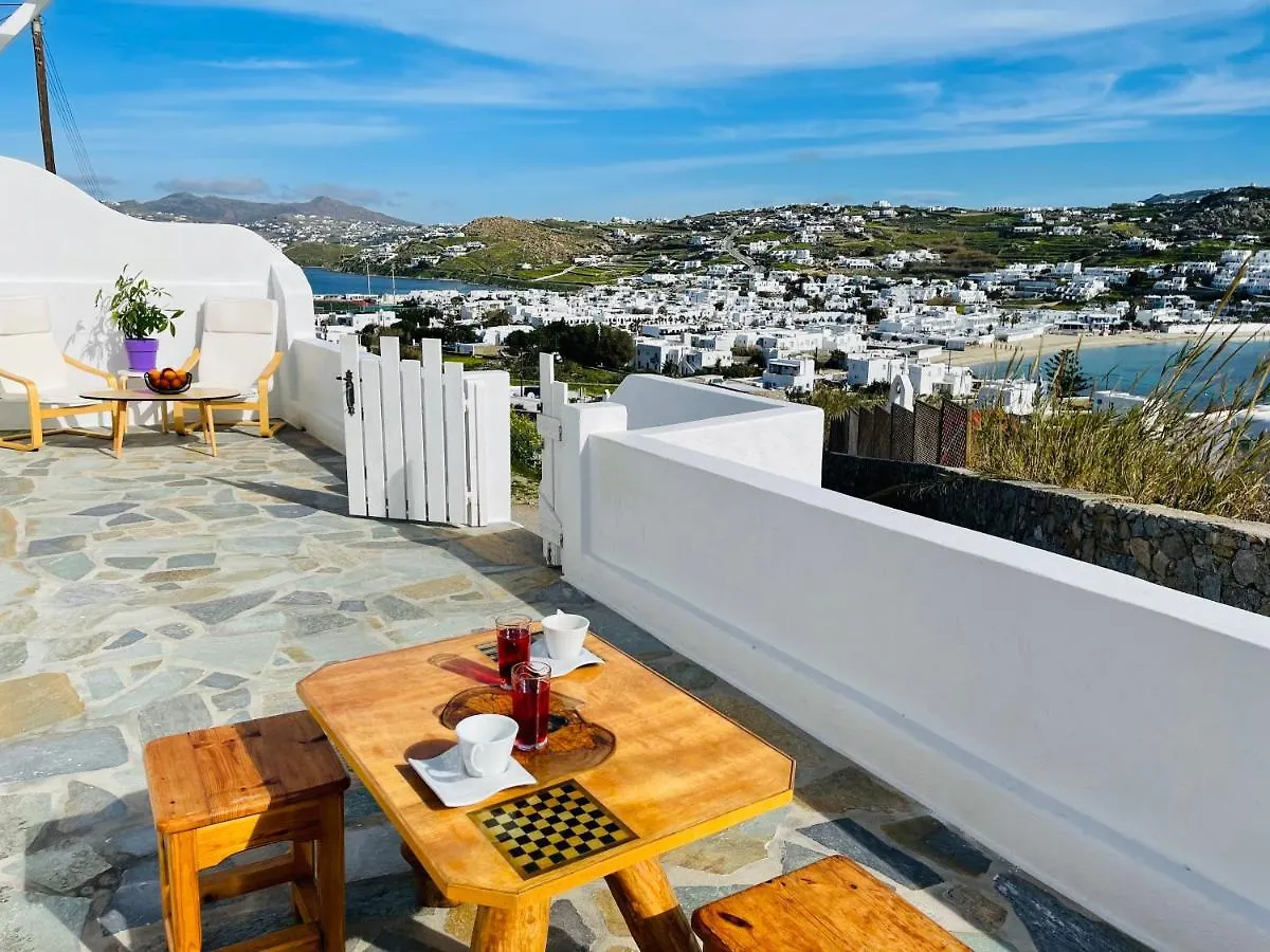 Villa Modern Cycladic Sea View House Ornos  0*, Ornos (Mykonos) Grecia