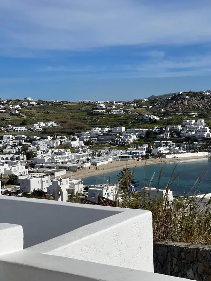 Modern Cycladic Sea View House Villa Ornos
