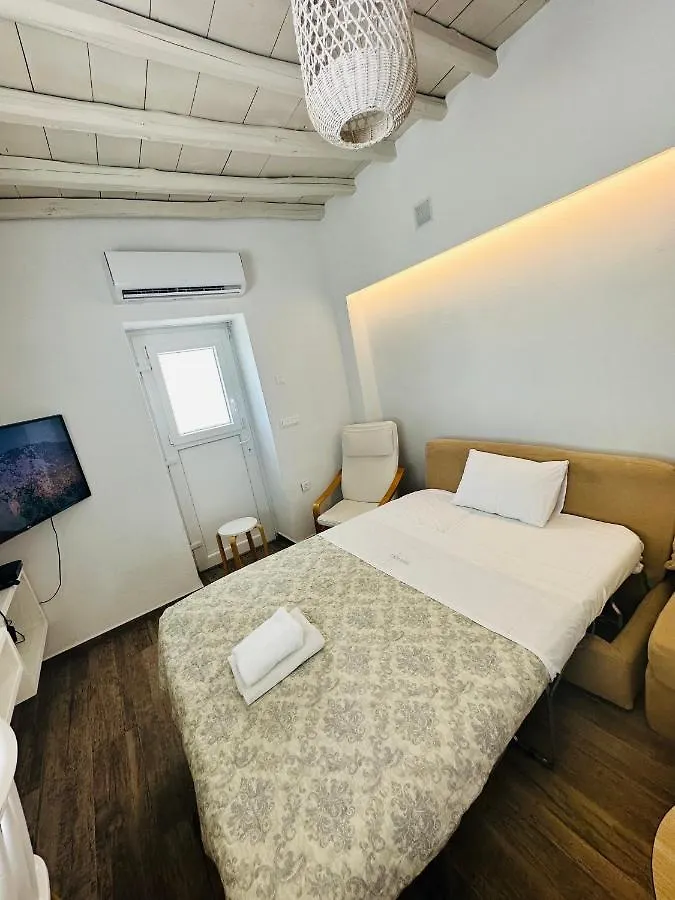 Modern Cycladic Sea View House Villa Ornos  Tatil Evi Ornos (Mykonos)